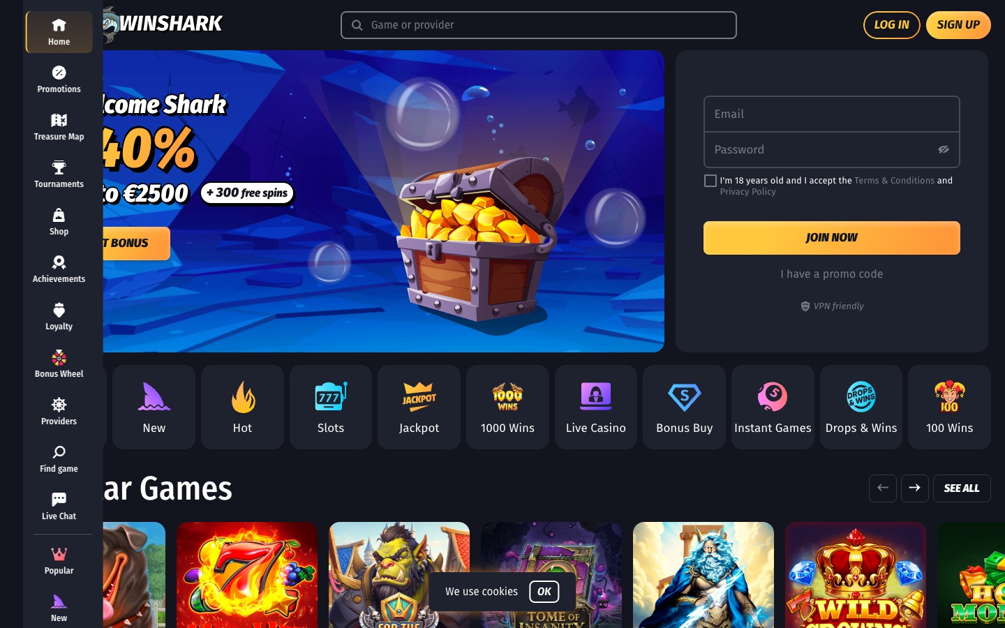 WinShark Casino